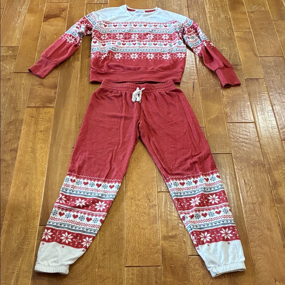 PJ Salvage Festive Pajama Set XS